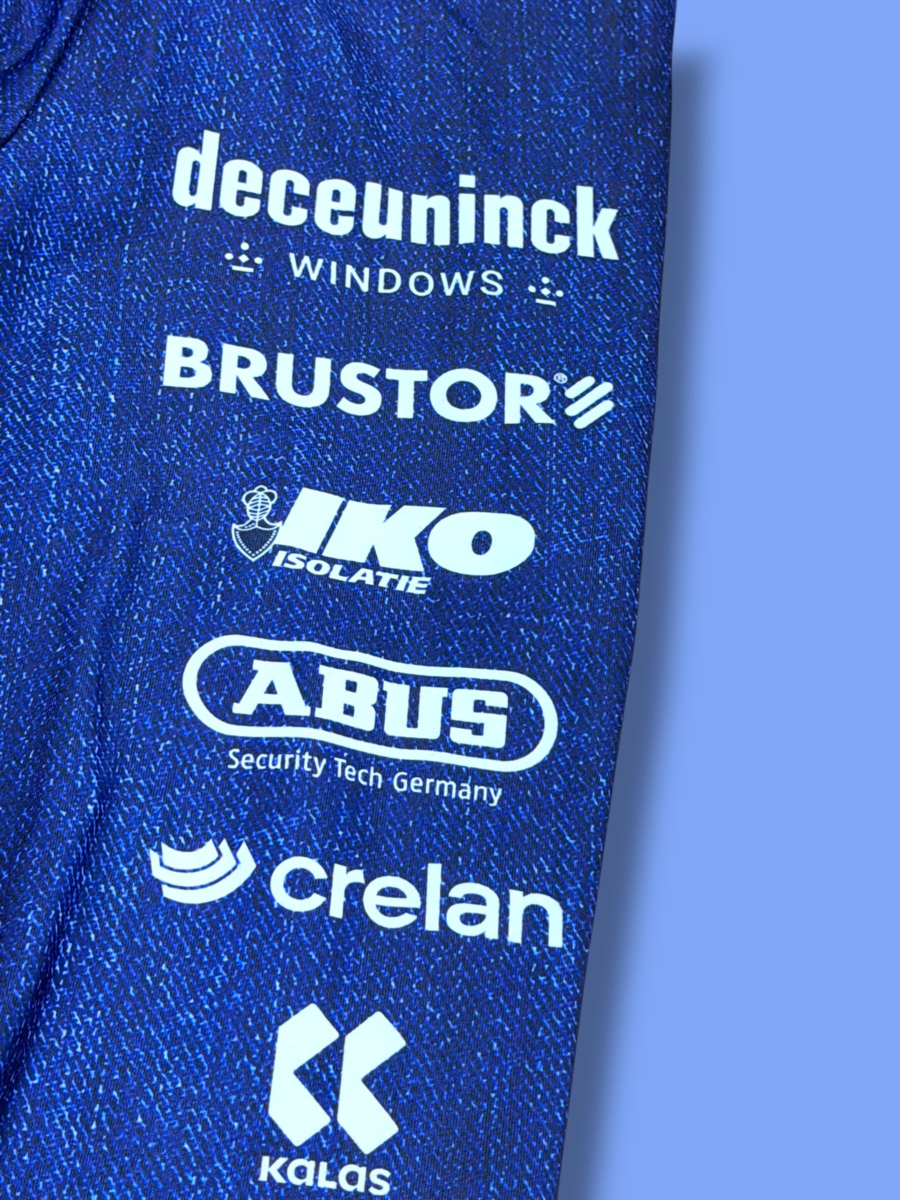 Track Pants Tracksuit  Warmers Cyclocross Rider Race Issued  | Alpecin Deceuninck Kalas| Pro Cycling Kit