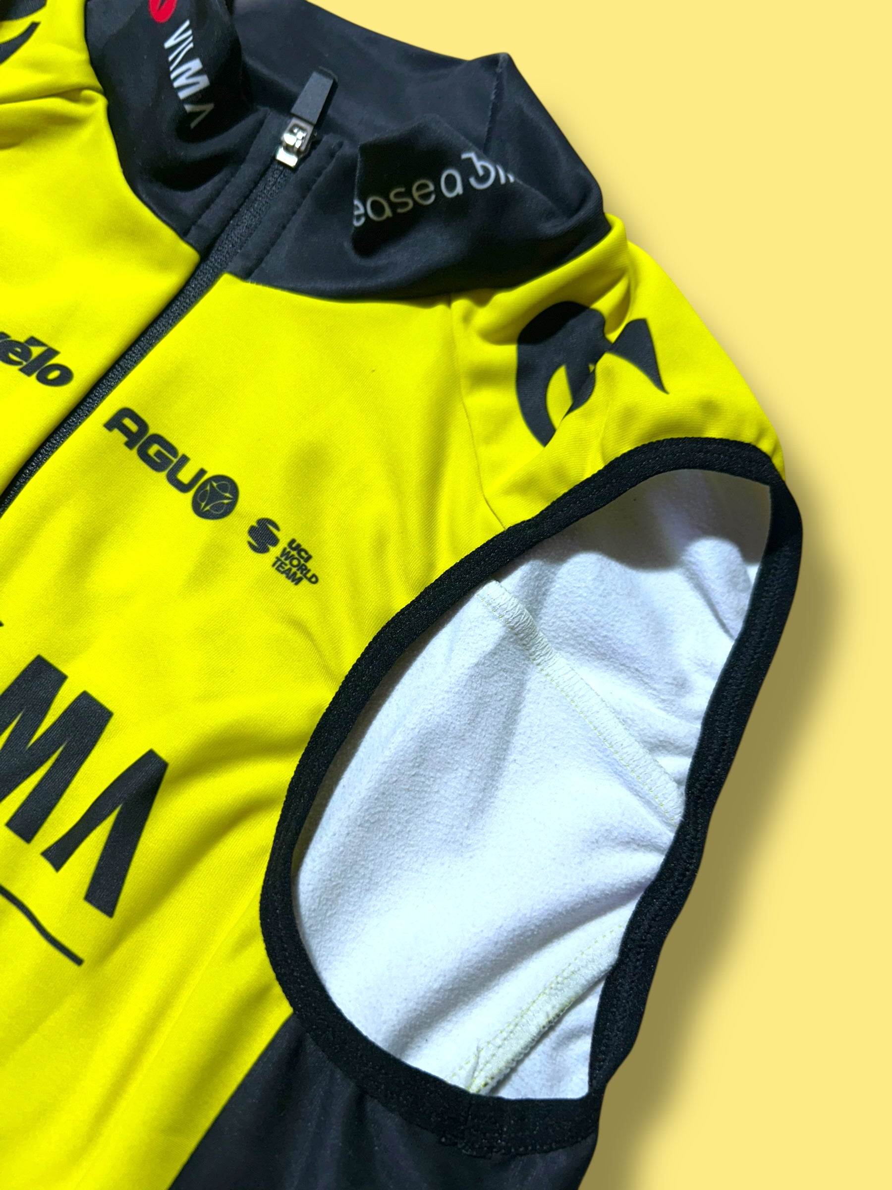 Thermal Vest Gilet Race -  Rider Issued | Jumbo Visma  | Agu | Pro Cycling Kit
