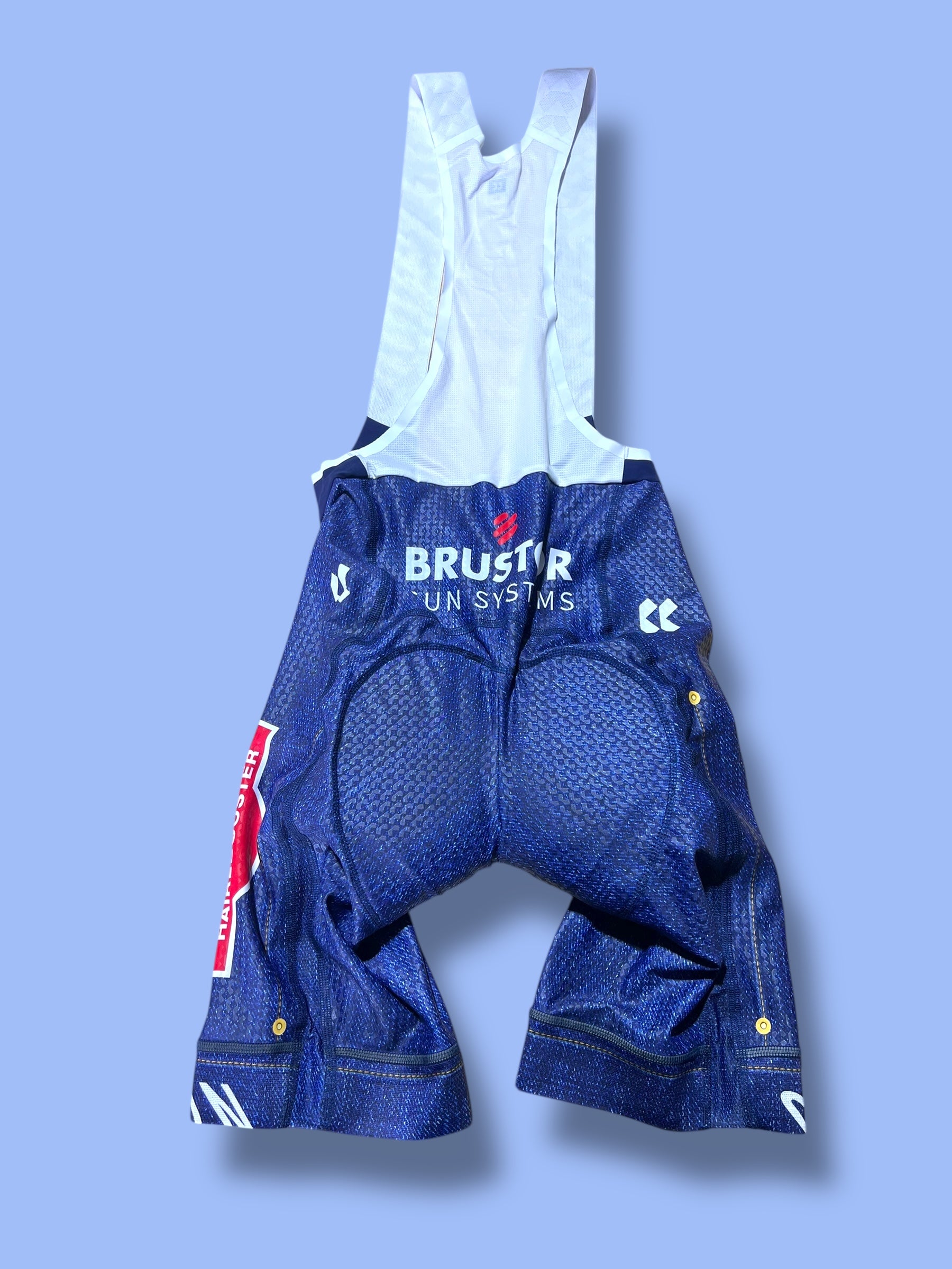 Aero Bib Shorts Race Rider Issued | Alpecin Deceuninck Kalas| Pro Cycling Kit