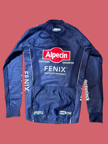Winter Long Sleeve  Jacket Thermal Windproof Waterproof  | Alpecin Deceuninck Kalas| Pro Cycling Kit