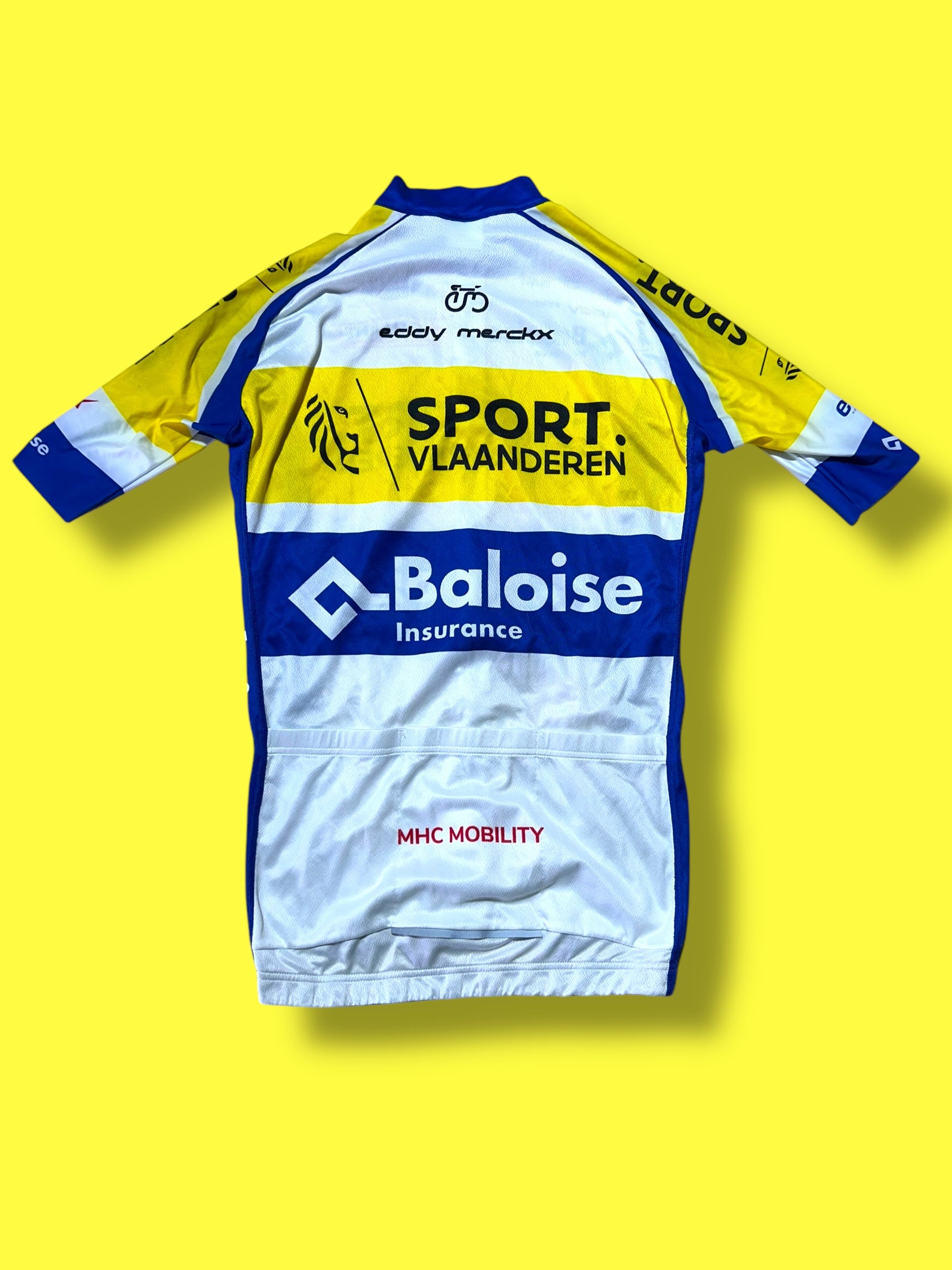 Aero Jersey Lightweight Racing - Rider Issued  | Vermarc |  Flanders Baloise| Pro Cycling Kit