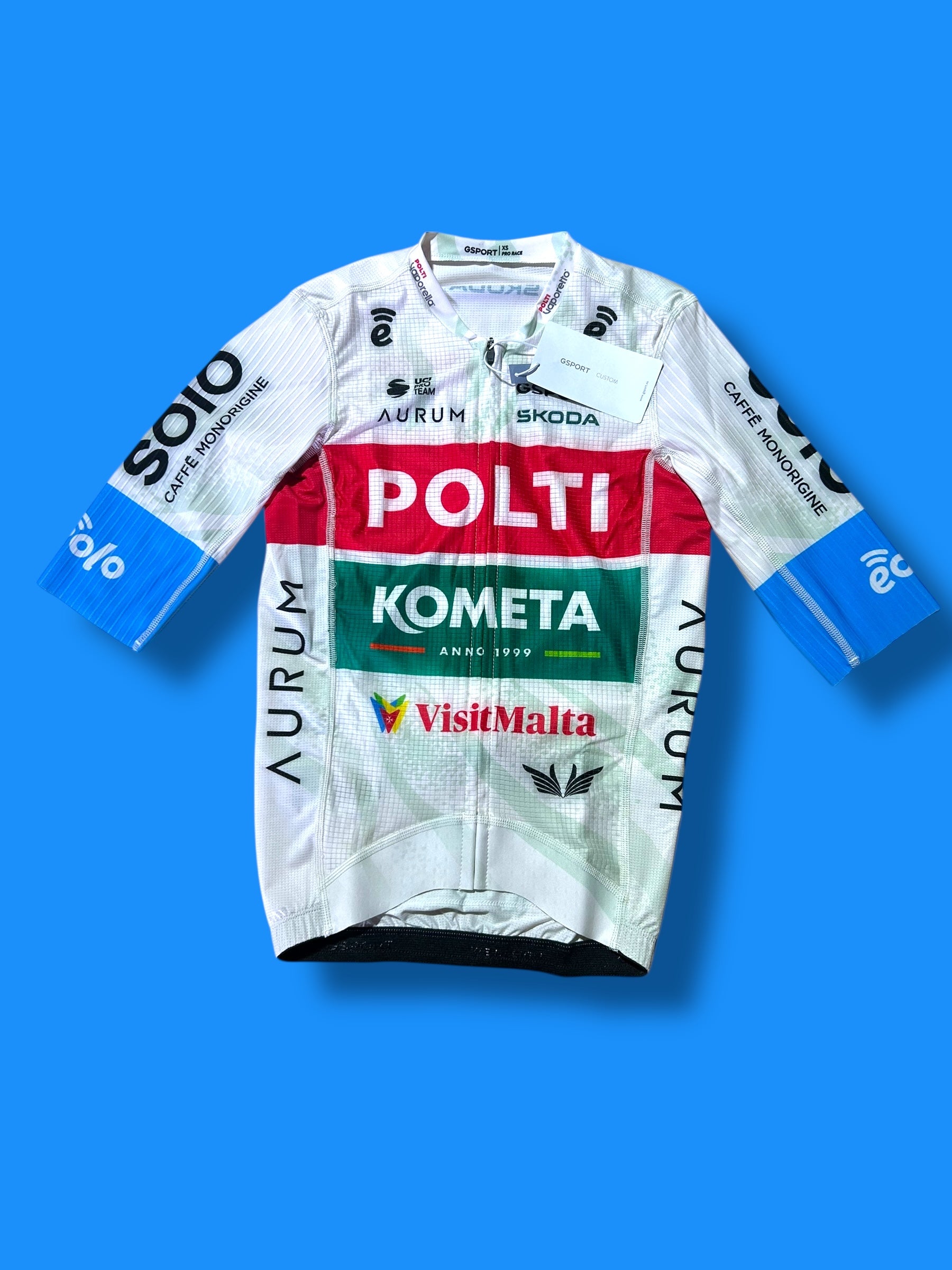 Aero Jersey Lightweight |Polti Kometa G-Sport| Pro Cycling Kit