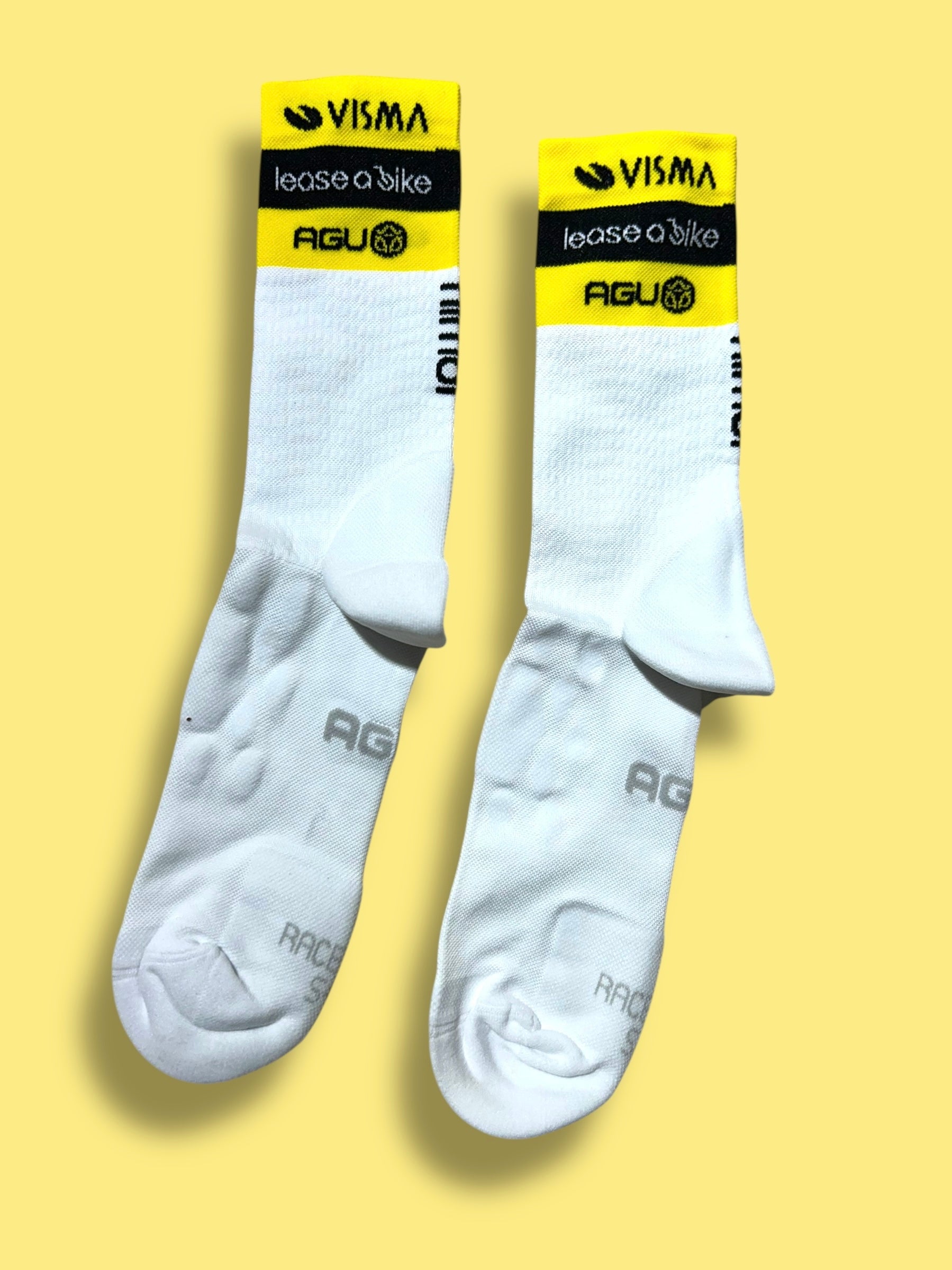 Race Socks   | Jumbo Visma Lease-A-Bike  | Agu | Pro Cycling Kit