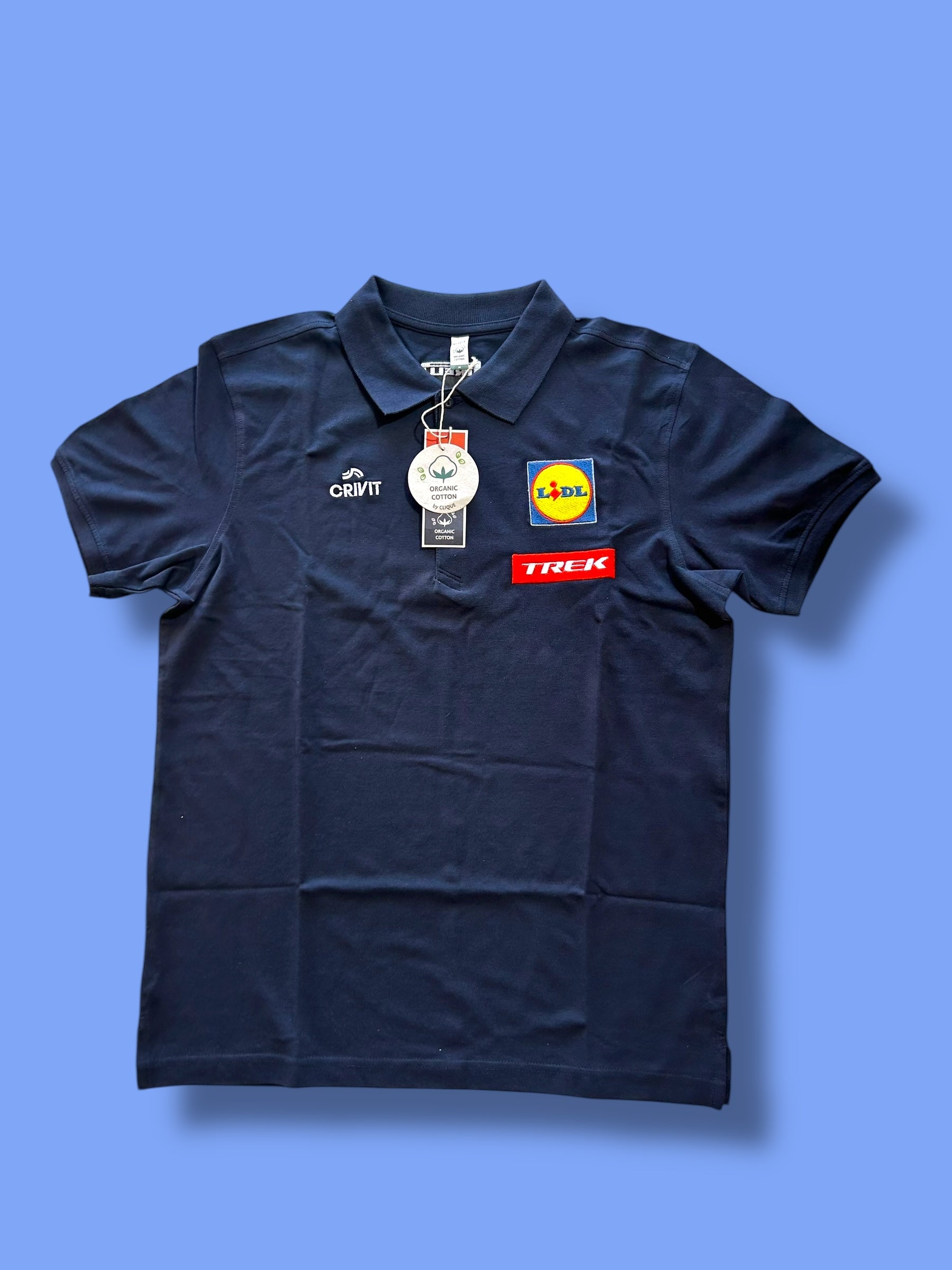 Polo T-Shirt Golf Team-Issued Casual Wear | Santini | Lidl Trek | Pro Cycling Kit