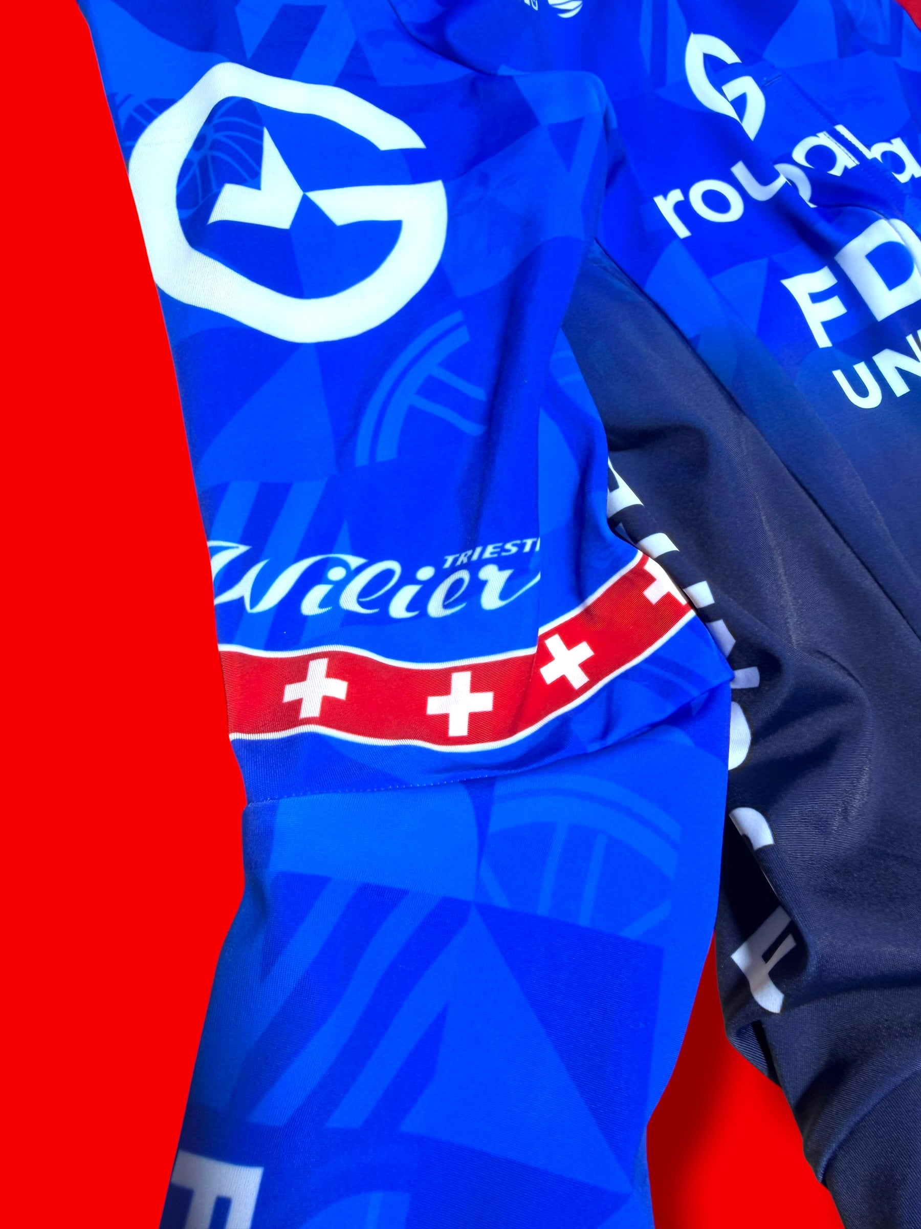 TT Aero Suit Stefan Kung |FDJ Francaise Des Jeux|Ale  Pro Cycling Kit
