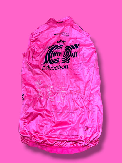 EF 2021 Rain Vest with Rear Pockets | EF Education First | Rapha Men's Pro Kit