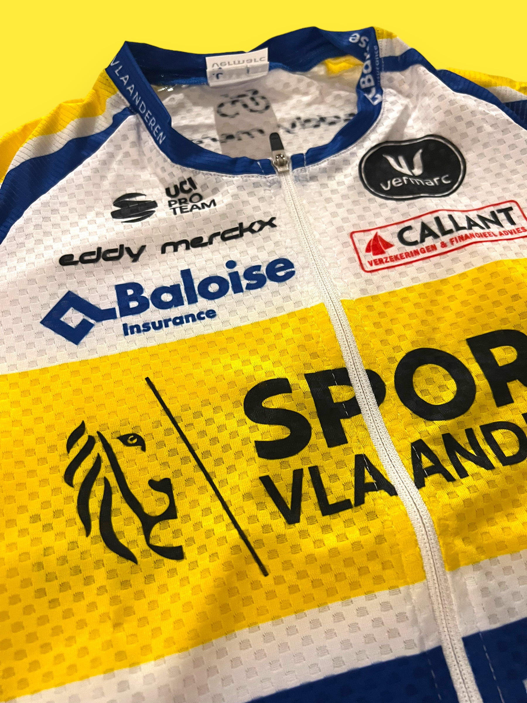 Short Sleeve Summer Jersey | Vermarc | Sport Vlaanderen / Baloise | Pro Cycling Kit
