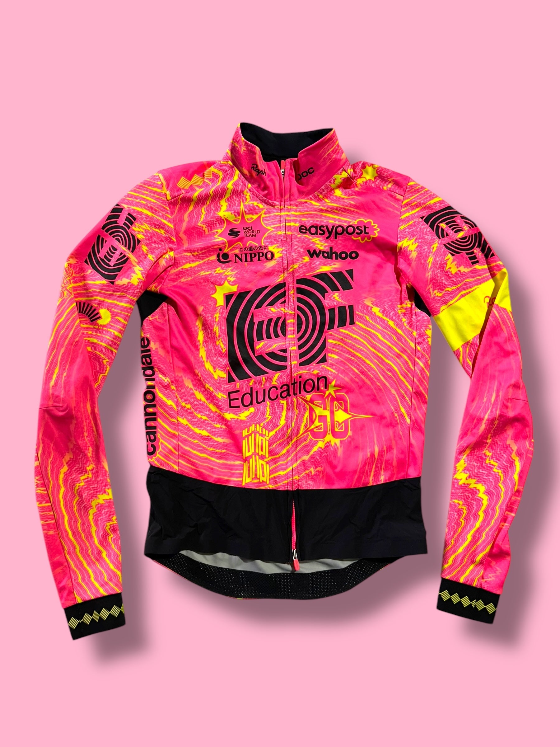 Long Sleeve Jacket Winter Gore Tex Infinium Windstopper Thermal  | Rapha Pro Team |  EF Education First  | Pro Cycling Kit