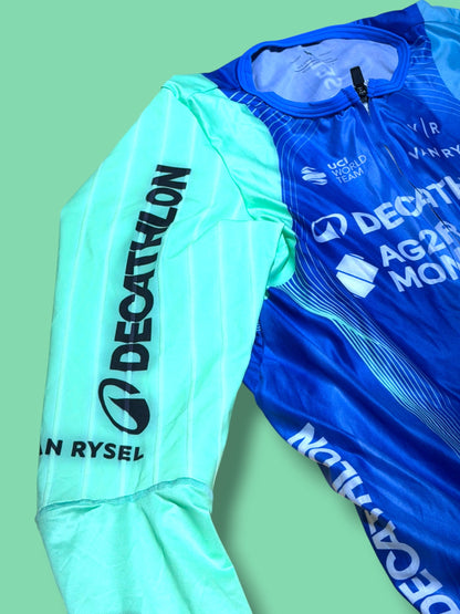 Long Sleeve roadsuit Aero Suit With Pockets|Decathlon |Van Rysel  Pro Cycling Kit