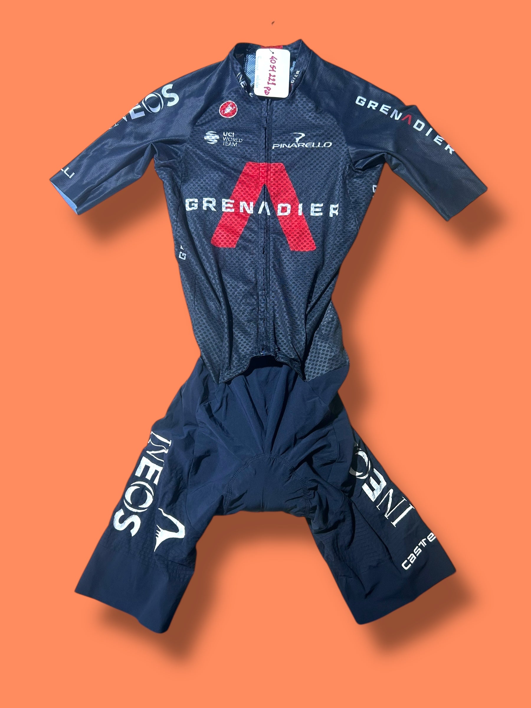 TT Suit  Racesuit Aerosuit Pidcock  |Ineos Grenadiers| Pro Cycling Kit