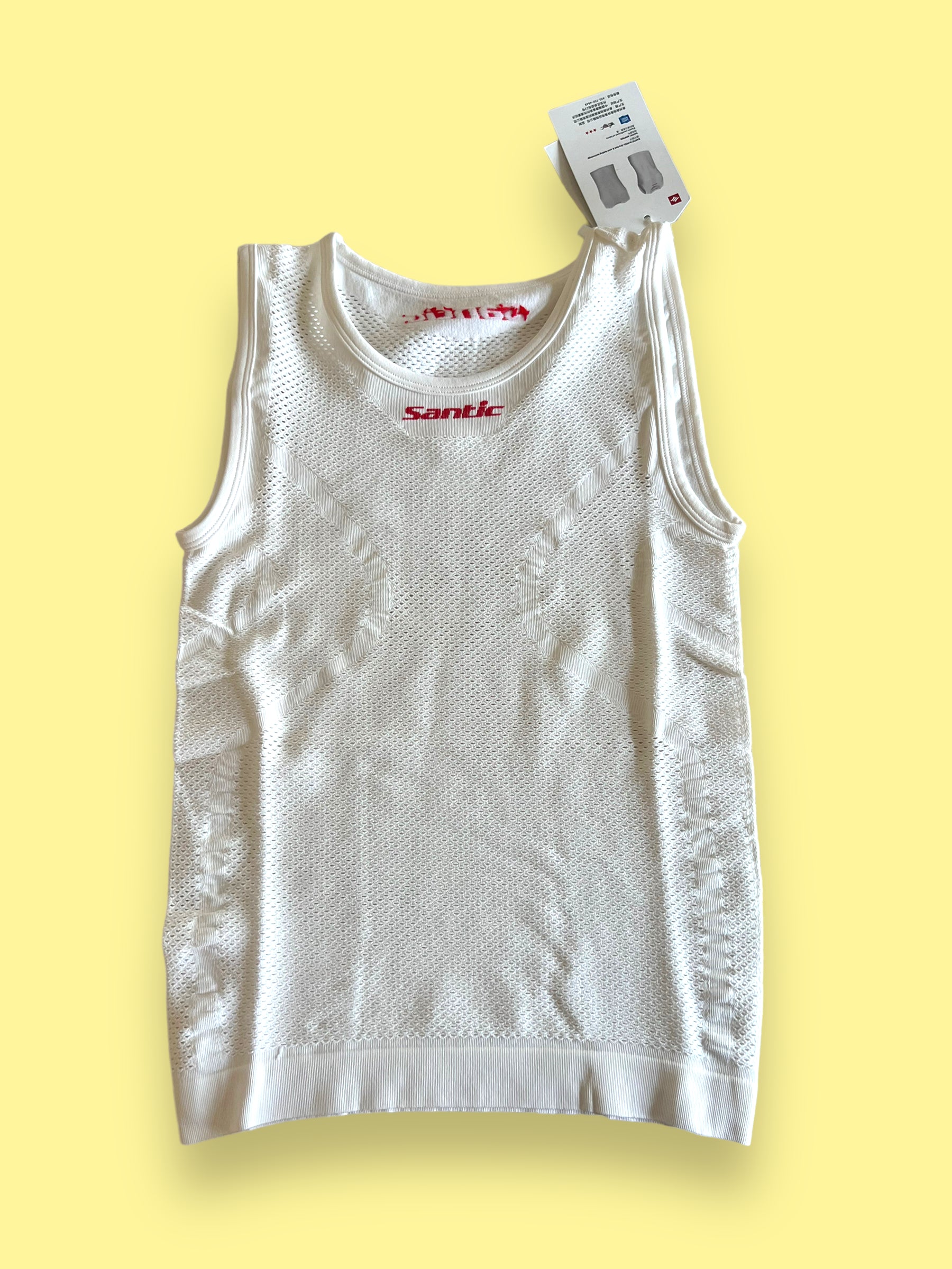 Sleeveless Base Layer | Santic | Intermarche Wanty Gobert | Pro Team Cycling Kit