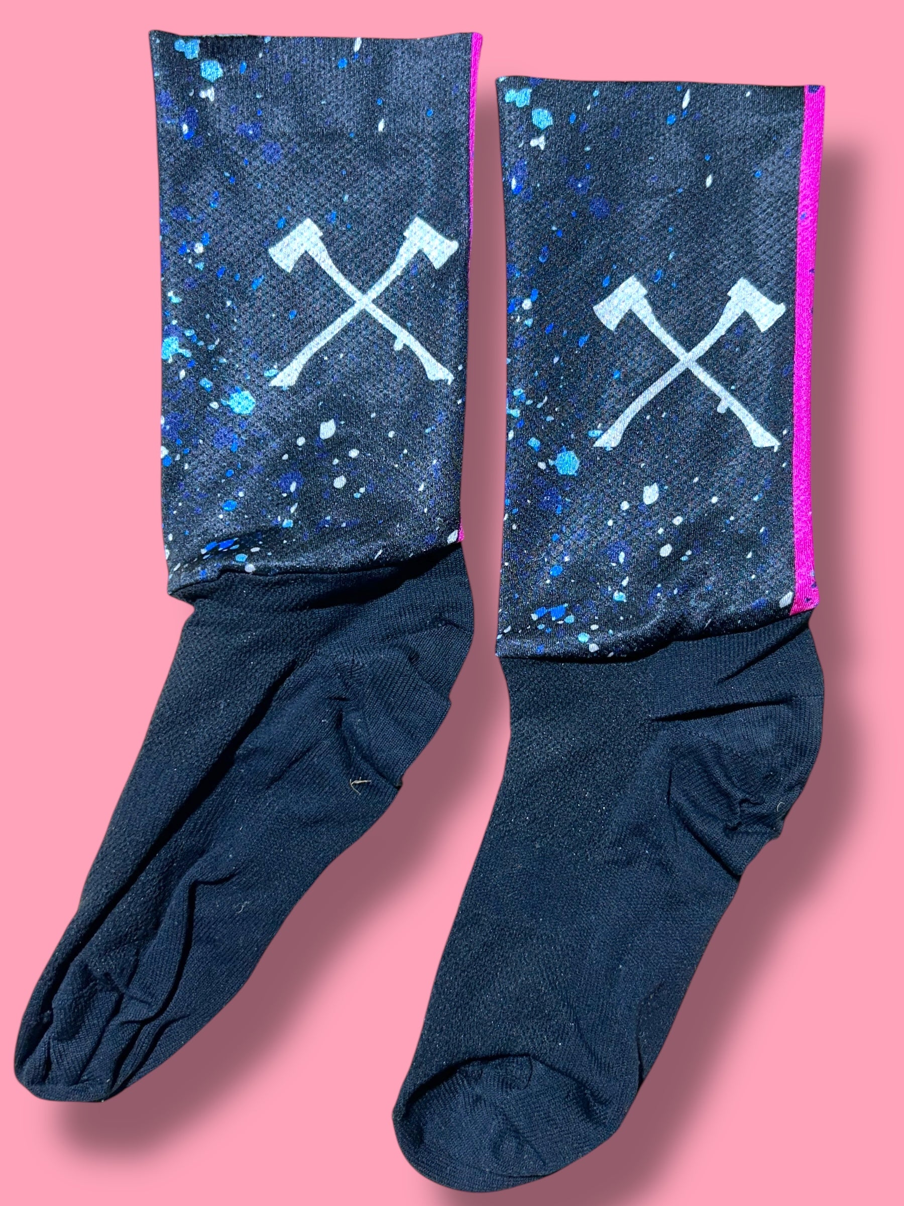 Aero Socks Race Rider Issued |Hagens Bermans Ale| Pro Cycling Kit