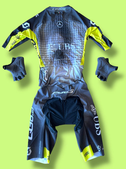Aerosuit Racesuit Skinsuit Aerosuit + Aero Gloves Mitts Road Racing   | Q36.5  | Q36.5| Pro Cycling Kit