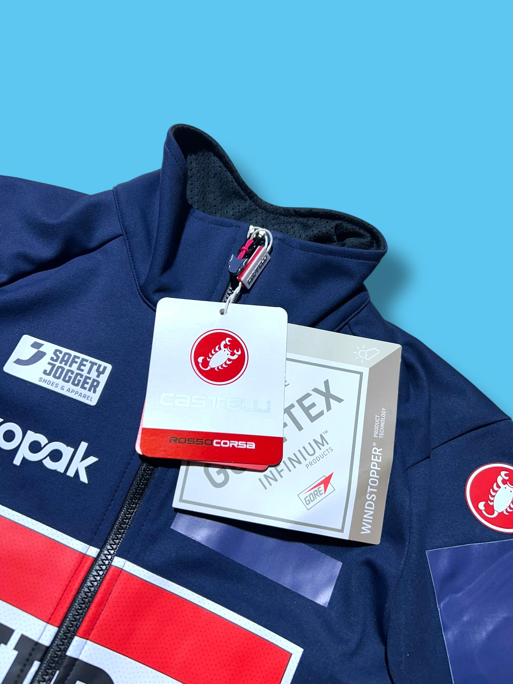 Perfetto RoS 2 Jacket Rain Jersey  Winter Wet Cold   | Castelli |  Soudal Quick-Step| Pro Cycling Kit