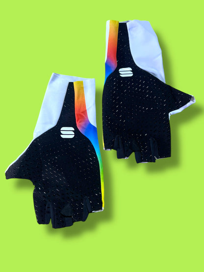 Aero Gloves TT Triathlon Road Racing    | Sportful |  Total Direct Energies| Pro Cycling Kit