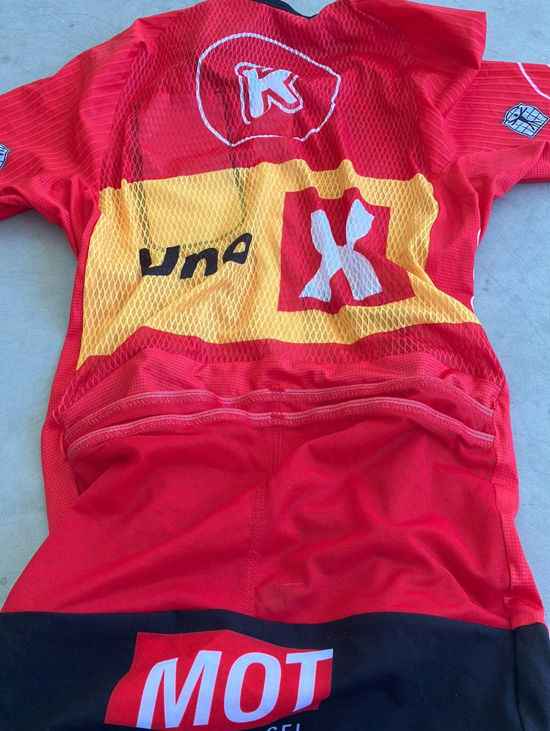 Uno-X | Bioracer Short Sleeve Aero Summer Road Suit | S | Pro-Issued Team Kit