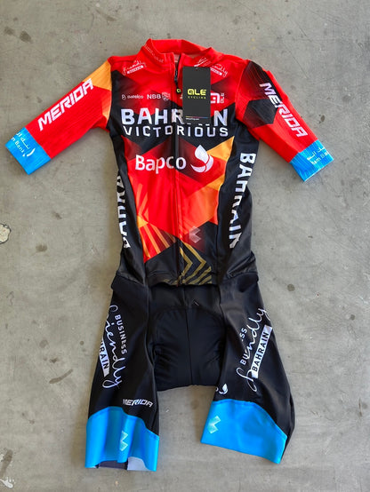 Road Suit Short Sleeve Race Suit | Ale | Bahrain Victorious | Pro Cycling Kit
