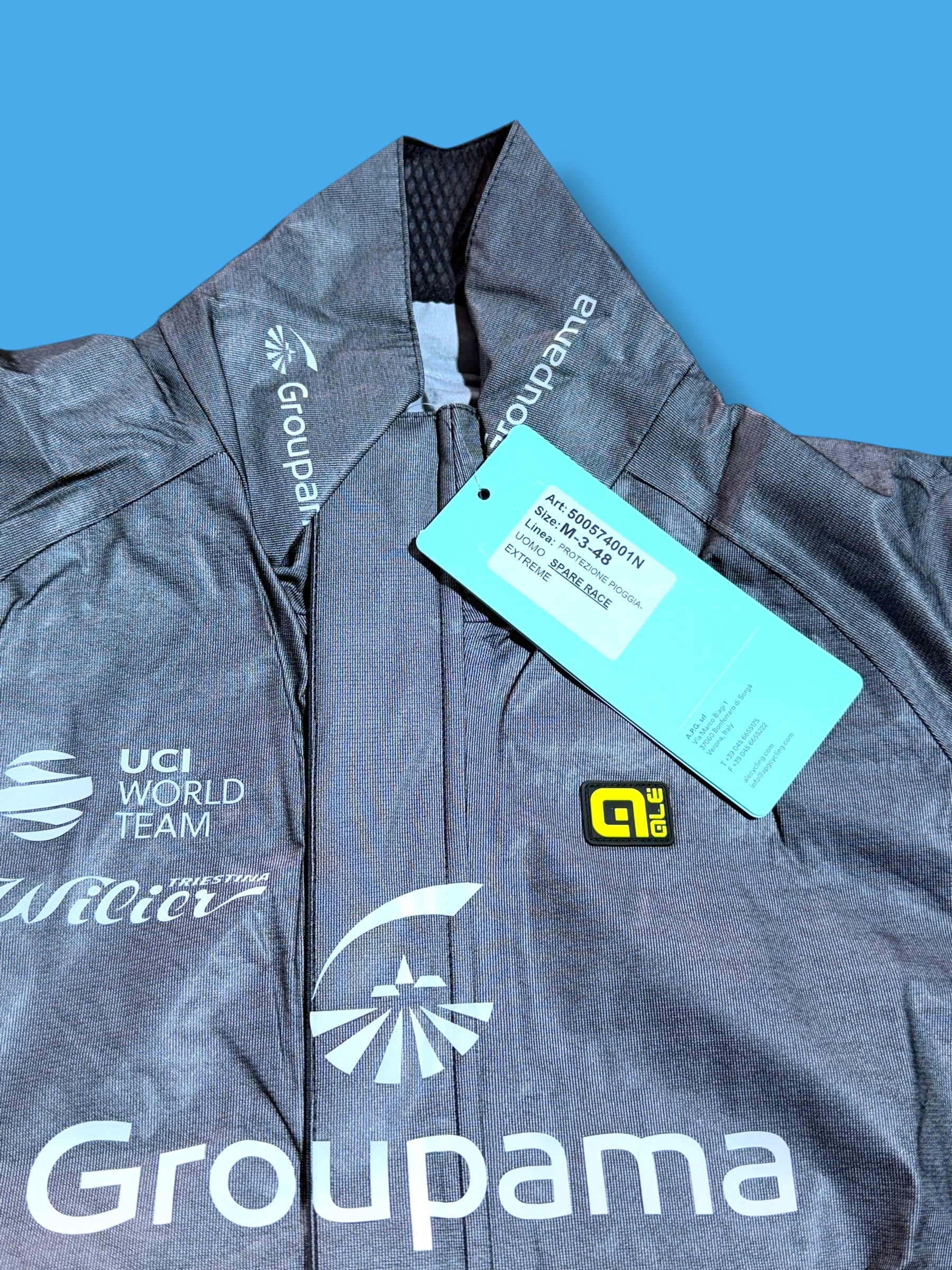 Rain Jacket Long Sleeve / Groupama FDJ Francaise des Jeux |Ale