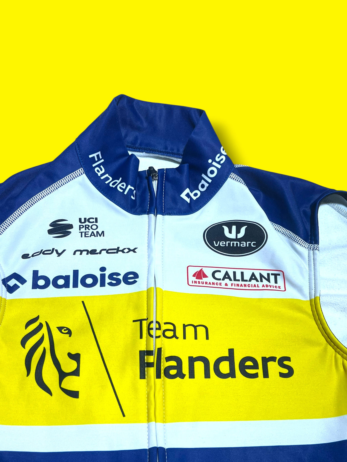 Thermal Winter Vest Gilet|Flanders Baloise|Vermarc Pro Cycling Kit
