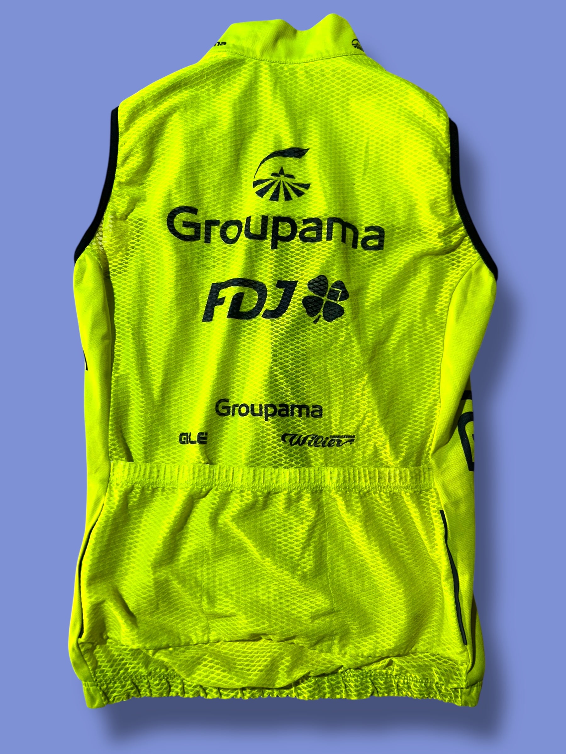 Wind Vest Packable Gilet | Ale |FDJ| Pro Cycling Kit