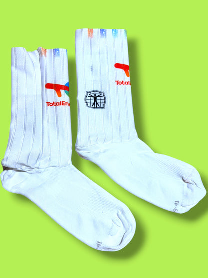 Aero Socks - Save Watts Total Energies |BioRacer  Pro Cycling Kit