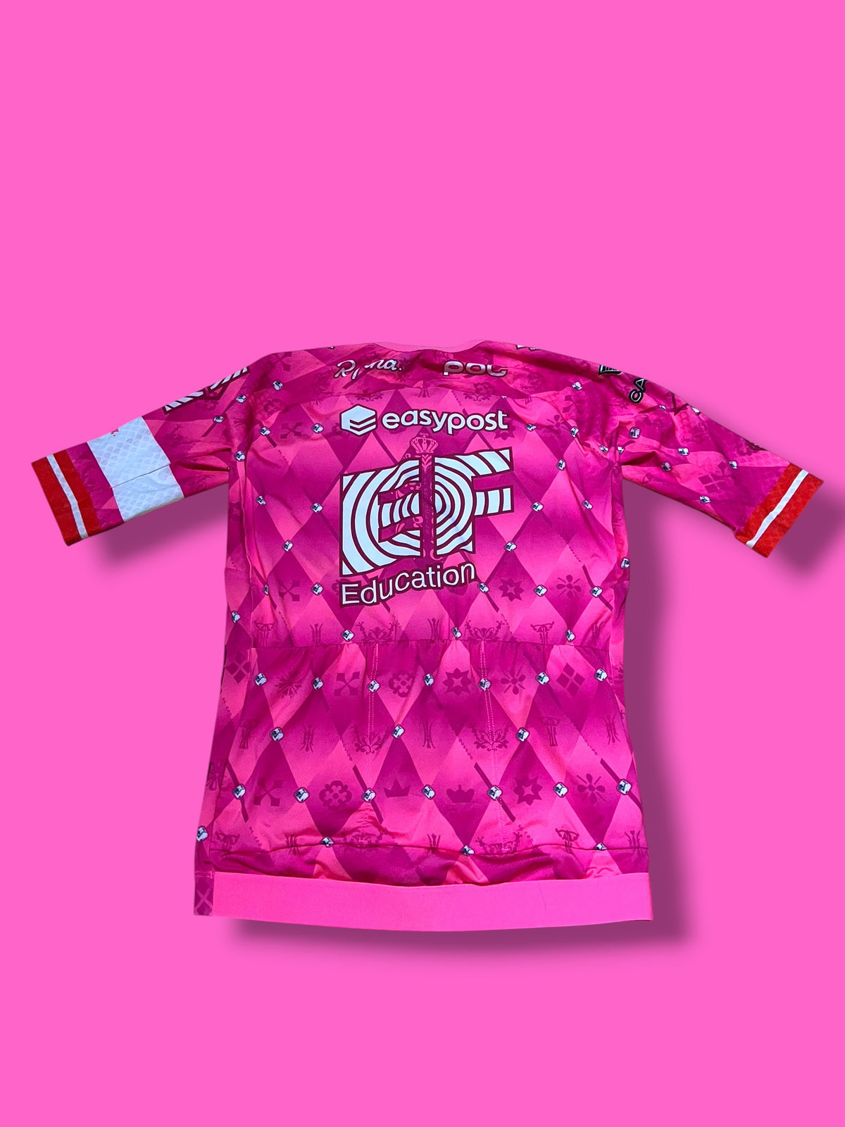 EF 2025 Pro Team Aero Jersey Michael Valgren Danish Champion | EF Education First | Rapha Men's Pro Kit