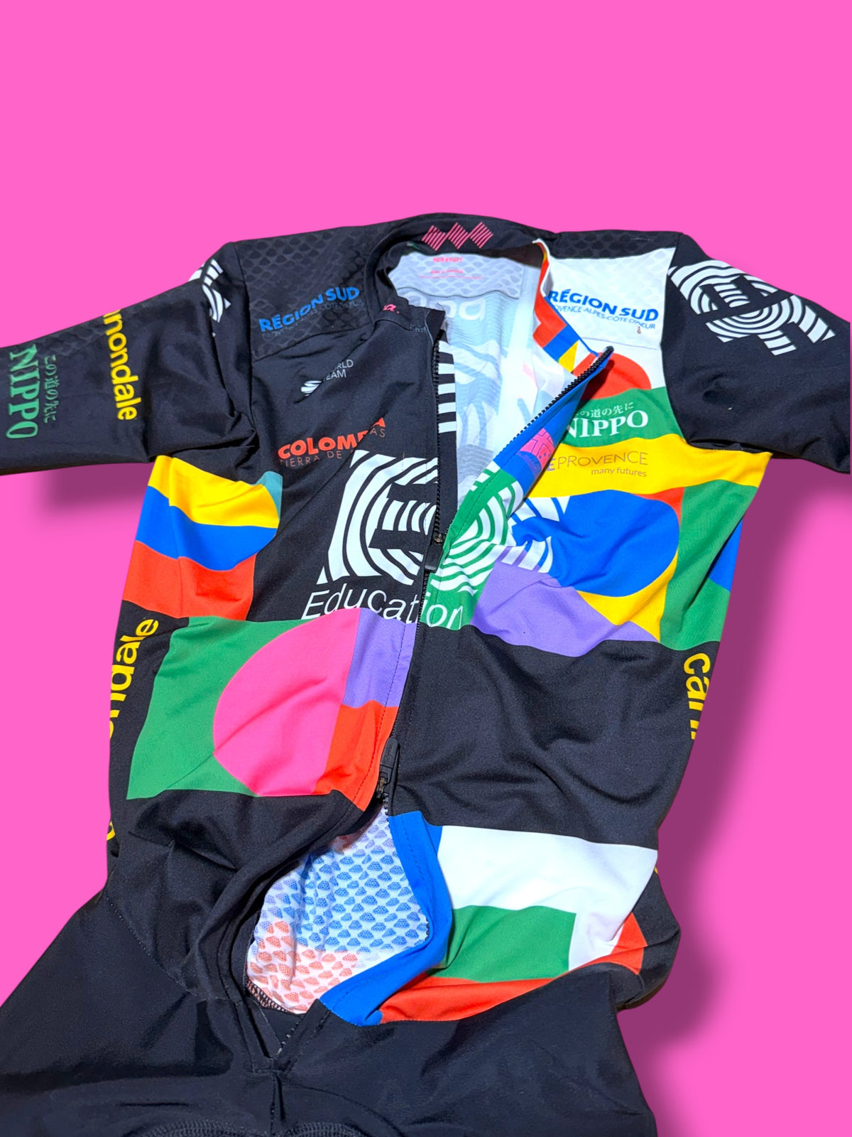 EF 2021 Pro Team Aero Suit Kaleidoscope Giro d'Italia Switchout | EF Education First | Rapha Men's Pro Kit