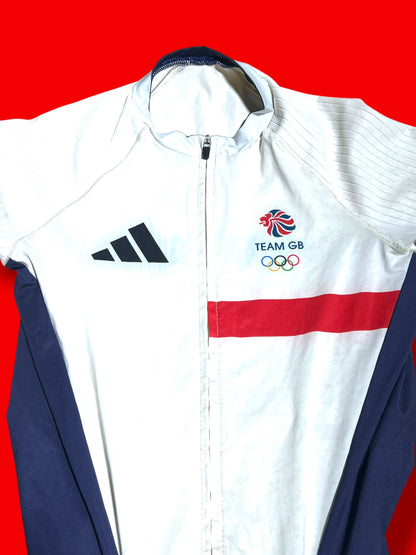 Racesuit Skinsuit Pockets |Team Great Britain GB |Addidas  Pro Cycling Kit