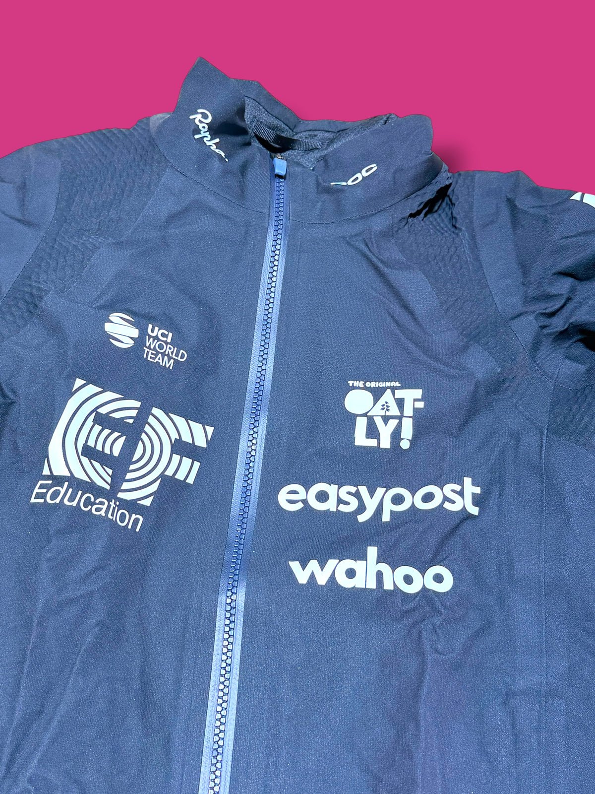 GORE TEX long Sleeve Heavy Rain Jacket | EF Education Aevolo | Rapha Men's Pro Kit
