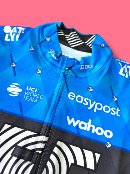 Long Sleeve Pro Team Midweight Jersey Estonian Champion|Rapha |EF Education First|Cycling