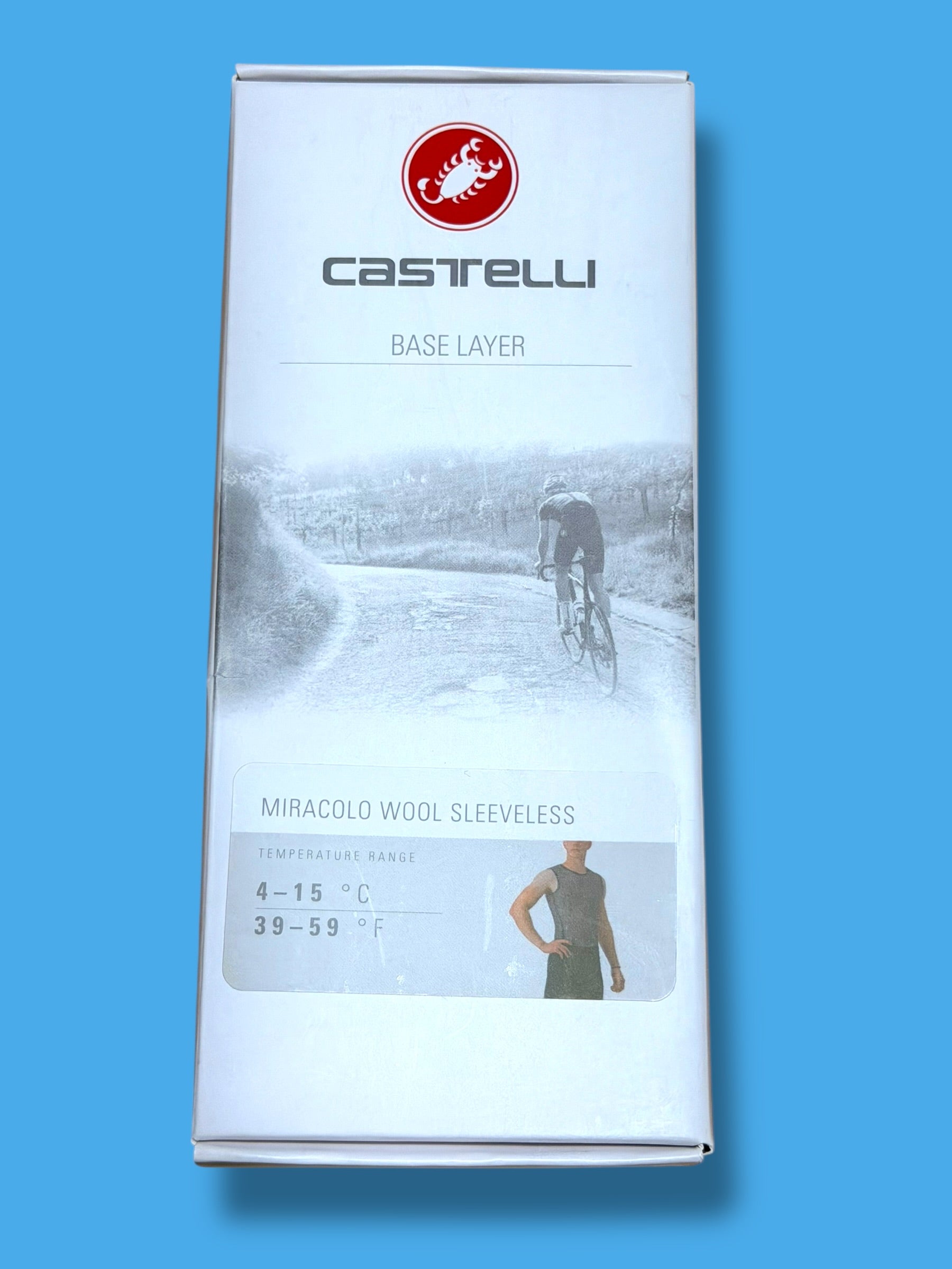 Miracolo Wool Sleeveless Baselayer |Castelli|Soudal Quick-Step