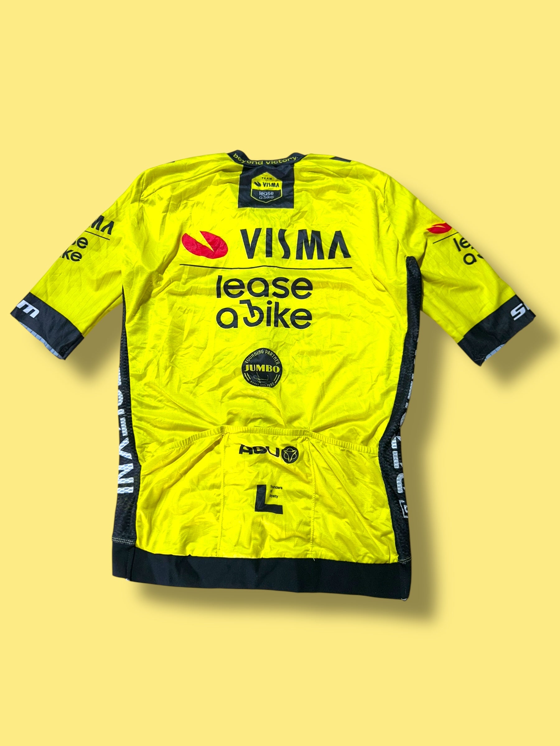 Summer Mesh Aero Jersey Race -  Rider Issued | Visma  | Agu | Pro Cycling Kit