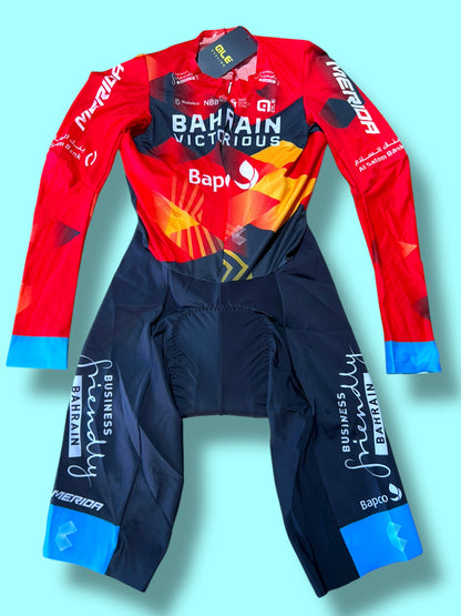 TT Suit Time Trial Triathlon Road Racing  Aerosuit| Ale |Bahrain Victorious| Pro Cycling Kit