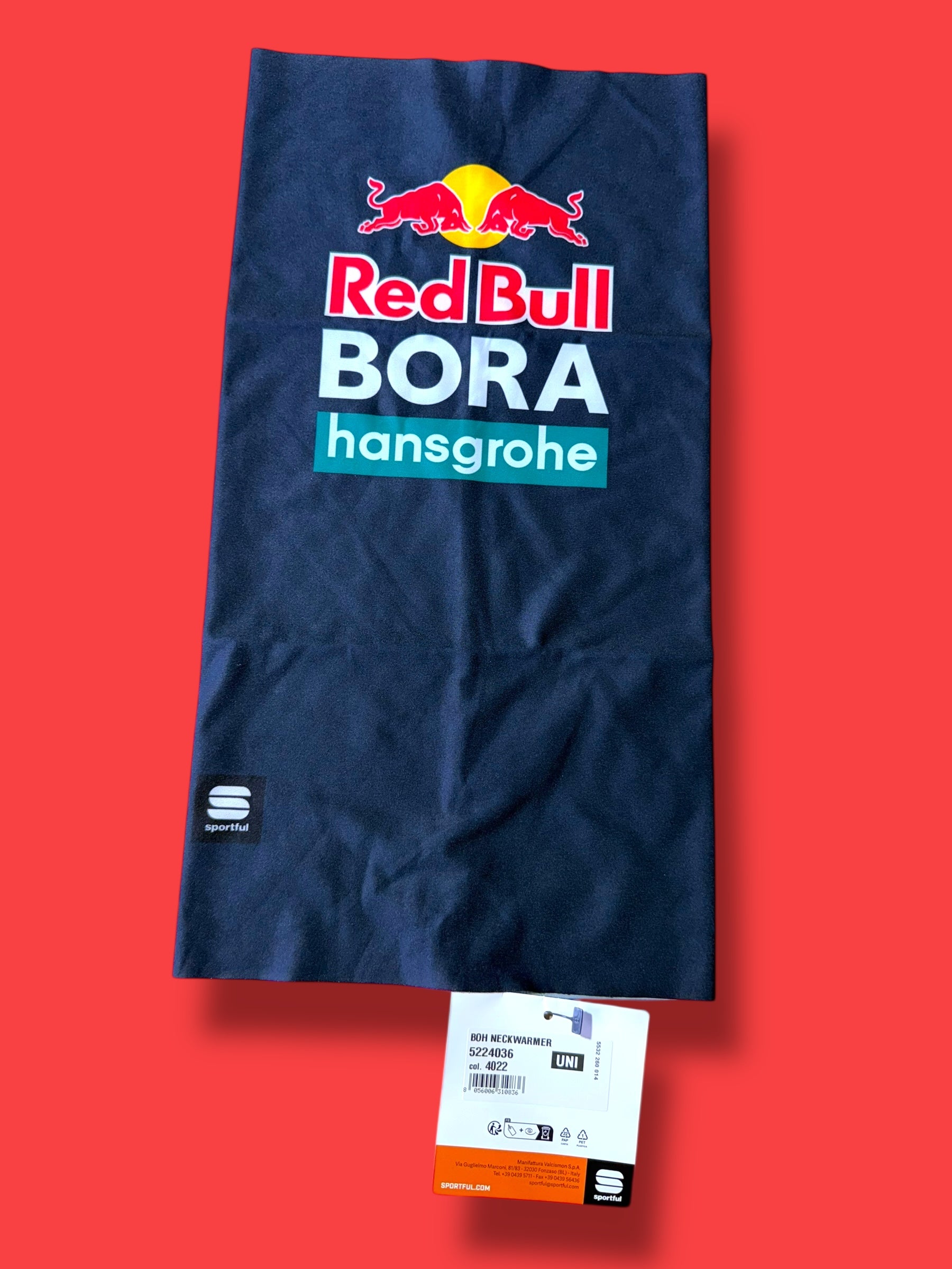 Thermal Buff Neck Warmer |Sportfull|Red Bull Bora Hansgrohe |Pro Cycling