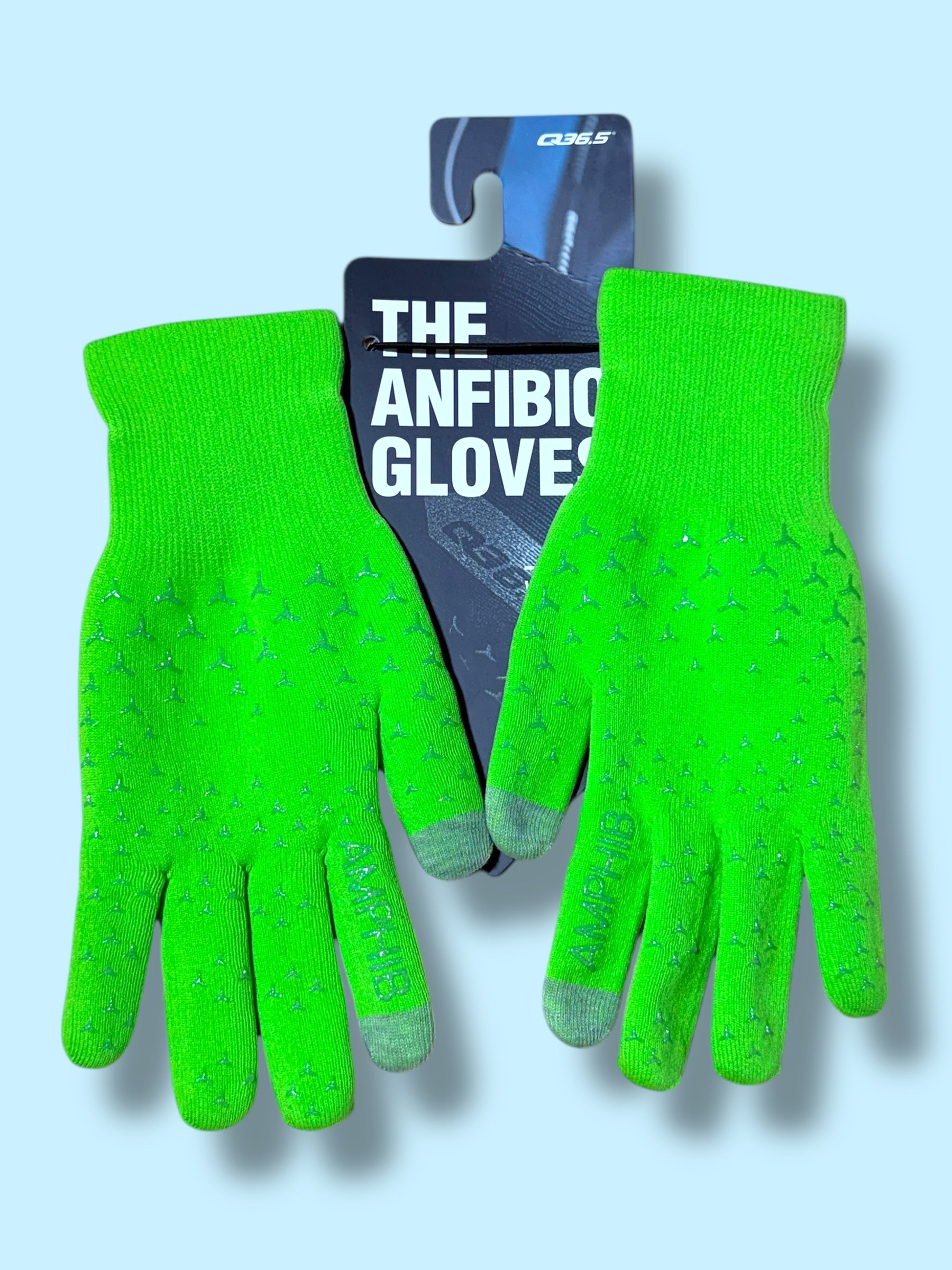 Amphibio Rain Gloves Waterproof Long finger |Q36.5|Cycling