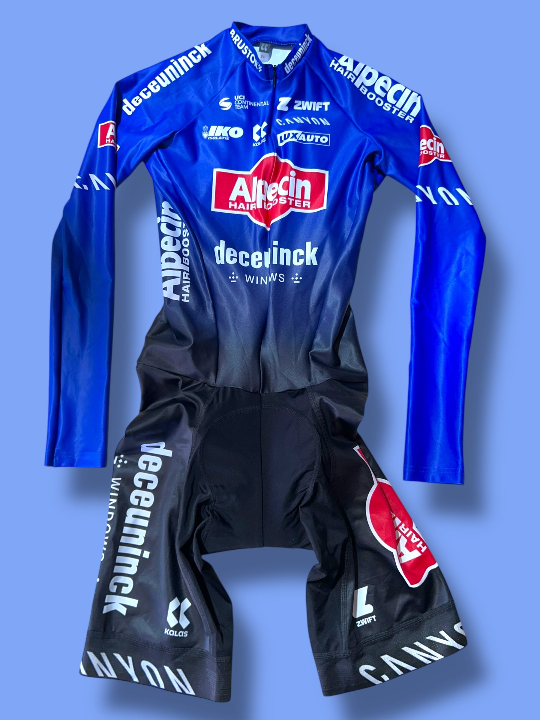 Racesuit Track Cyclocross Crit TT Time Trial | Alpecin Deceuninck Kalas| Pro Cycling Kit