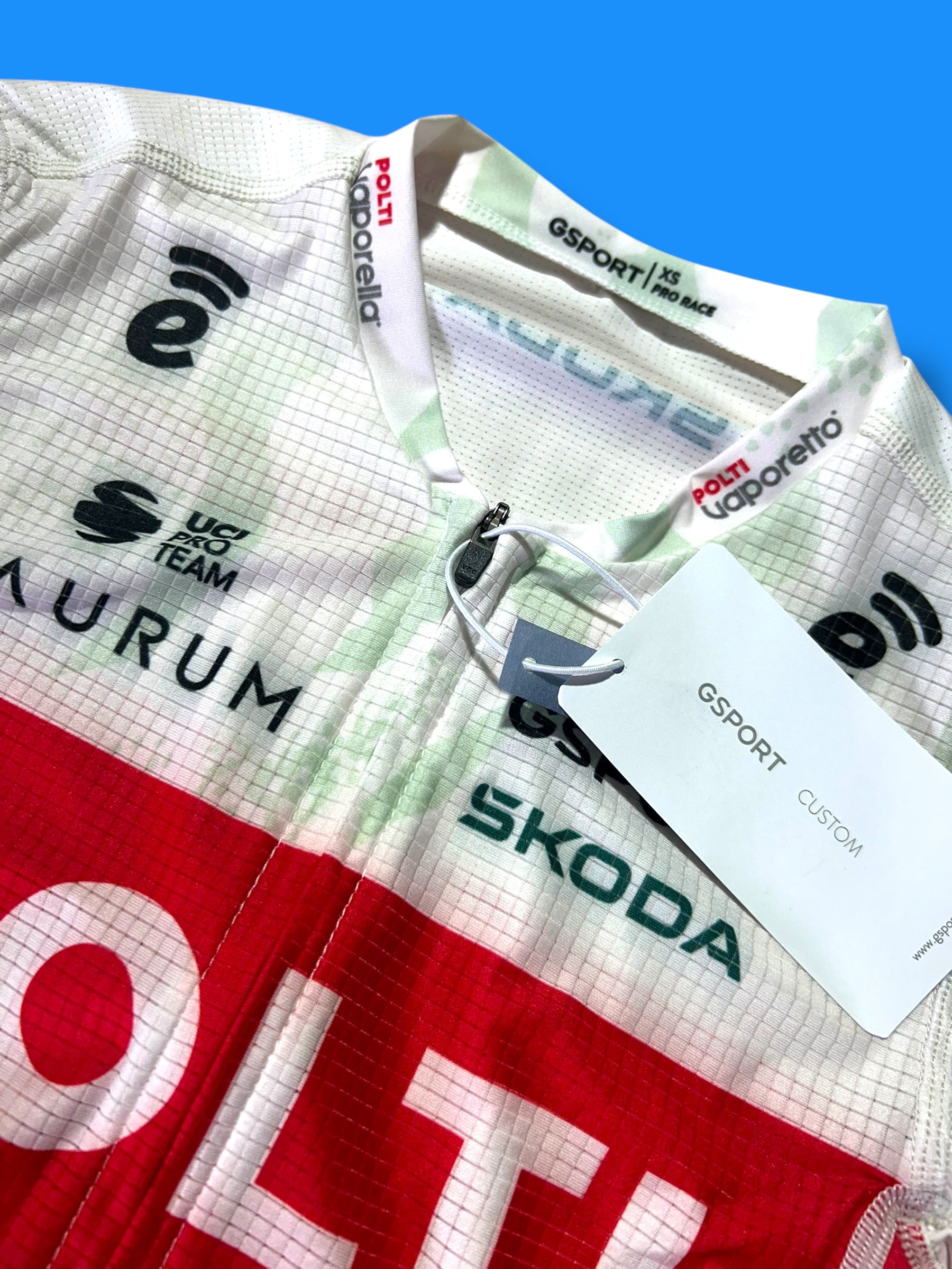 Aero Jersey Lightweight |Polti Kometa G-Sport| Pro Cycling Kit