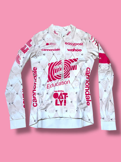 Womens Long Sleeve Pro Team Midweight Jersey Giro Switchout|Rapha |EF Education First|Cycling