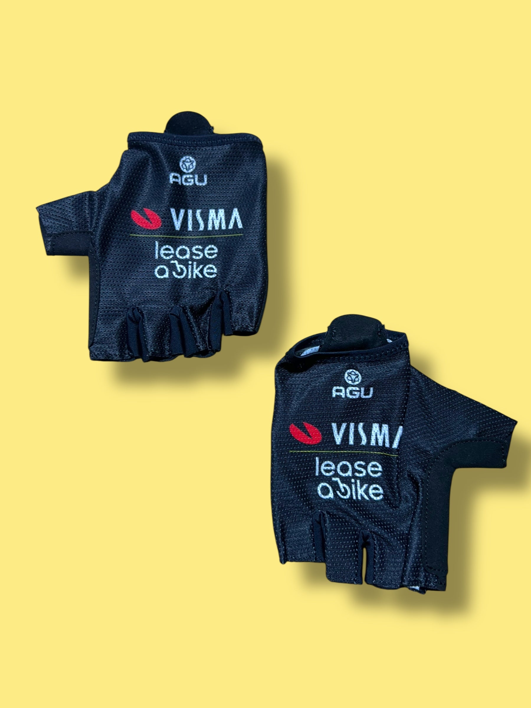 Gloves Race Mitts Padded Lightweight Rider Issued  | Jumbo Visma  | Agu | Pro Cycling Kit
