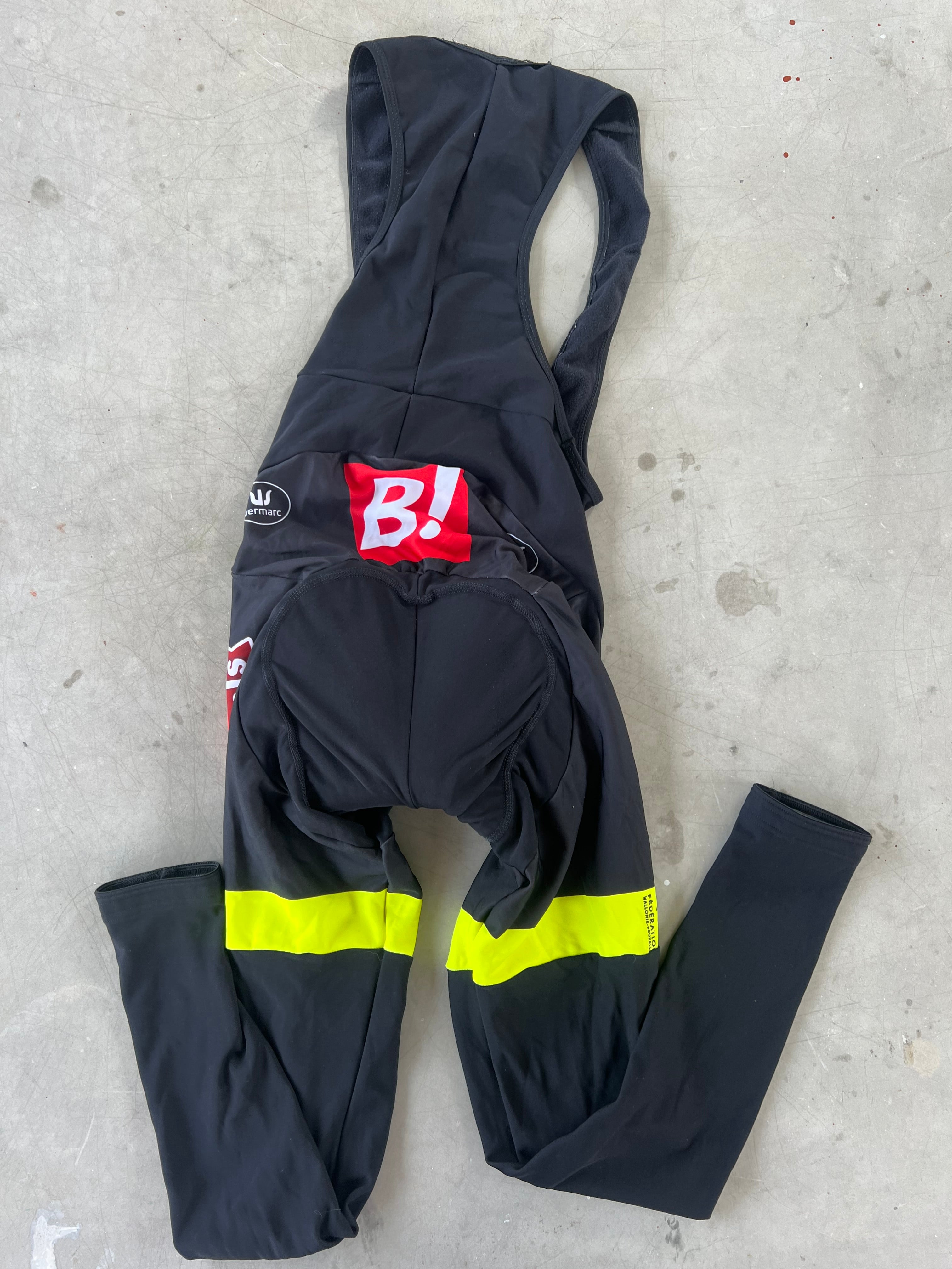 Bingoal | Vermarc Padded Winter Tights | Black | S | Rider-Issued Pro Team Kit