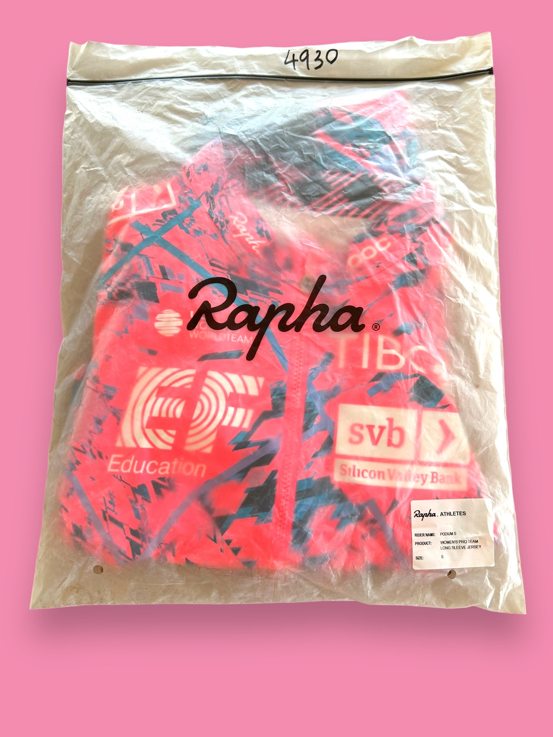 Womens Long Sleeve Jersey | Rapha | EF Education First Tibco | Pro