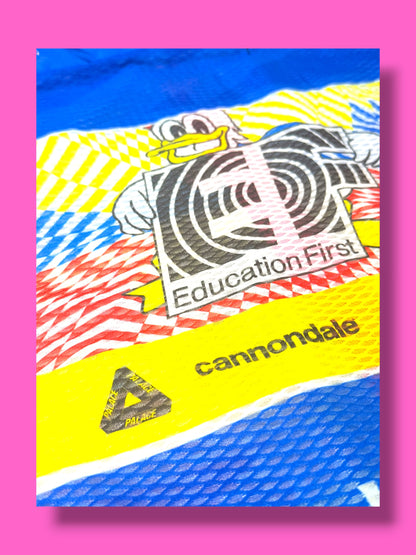 EF 2020 Wind Vest with Climber Jersey Palace Giro Switchout Mountains Leader | EF Education First | Rapha Men's Pro Kit