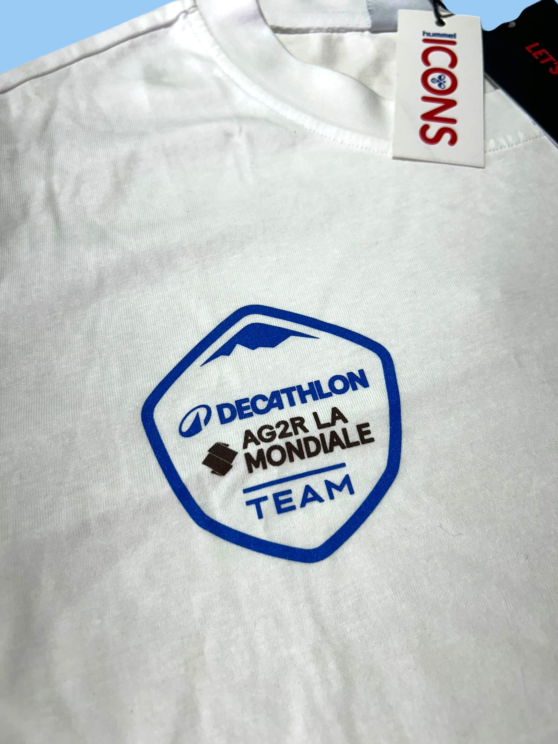 T-Shirt Team Rider Issued Team Casual Kit | Decathlon AG2R La Mondiale  | Hummel | Pro Cycling Kit