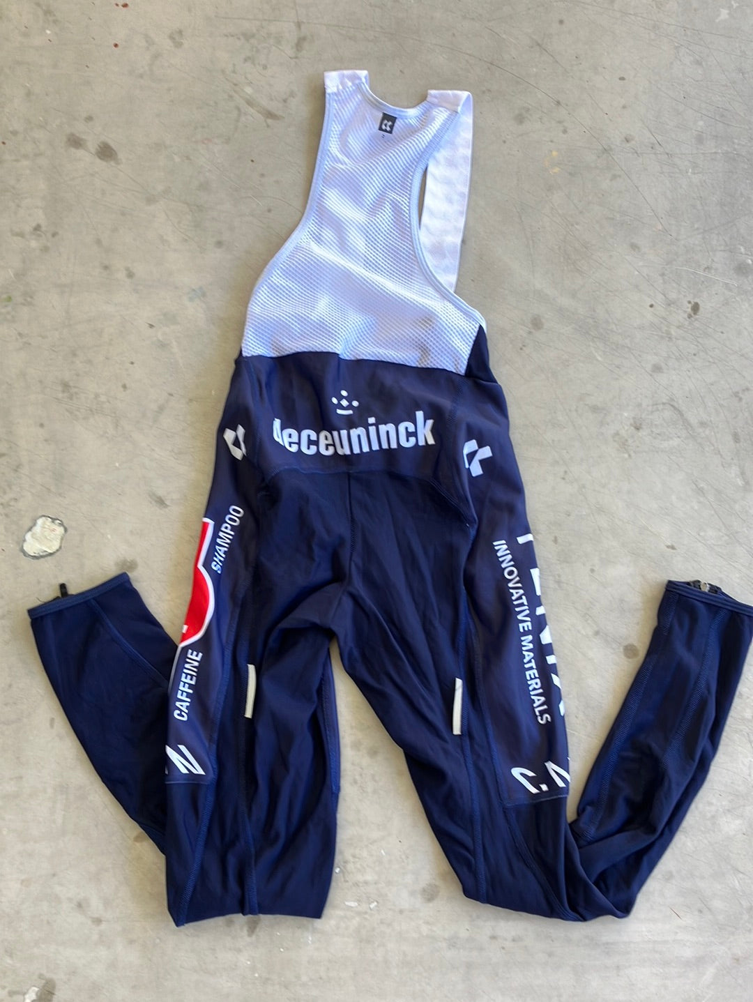 Winter Tights - Thermal unpadded cycling tights | Kalas | Blue | Alpecin Fenix | Pro Cycling Kit