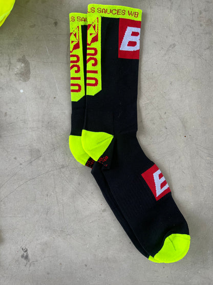 Bingoal | Vermarc Bundle - Jacket, Thermal Bibs, Socks, etc | S | Rider-Issued Pro Team Kit