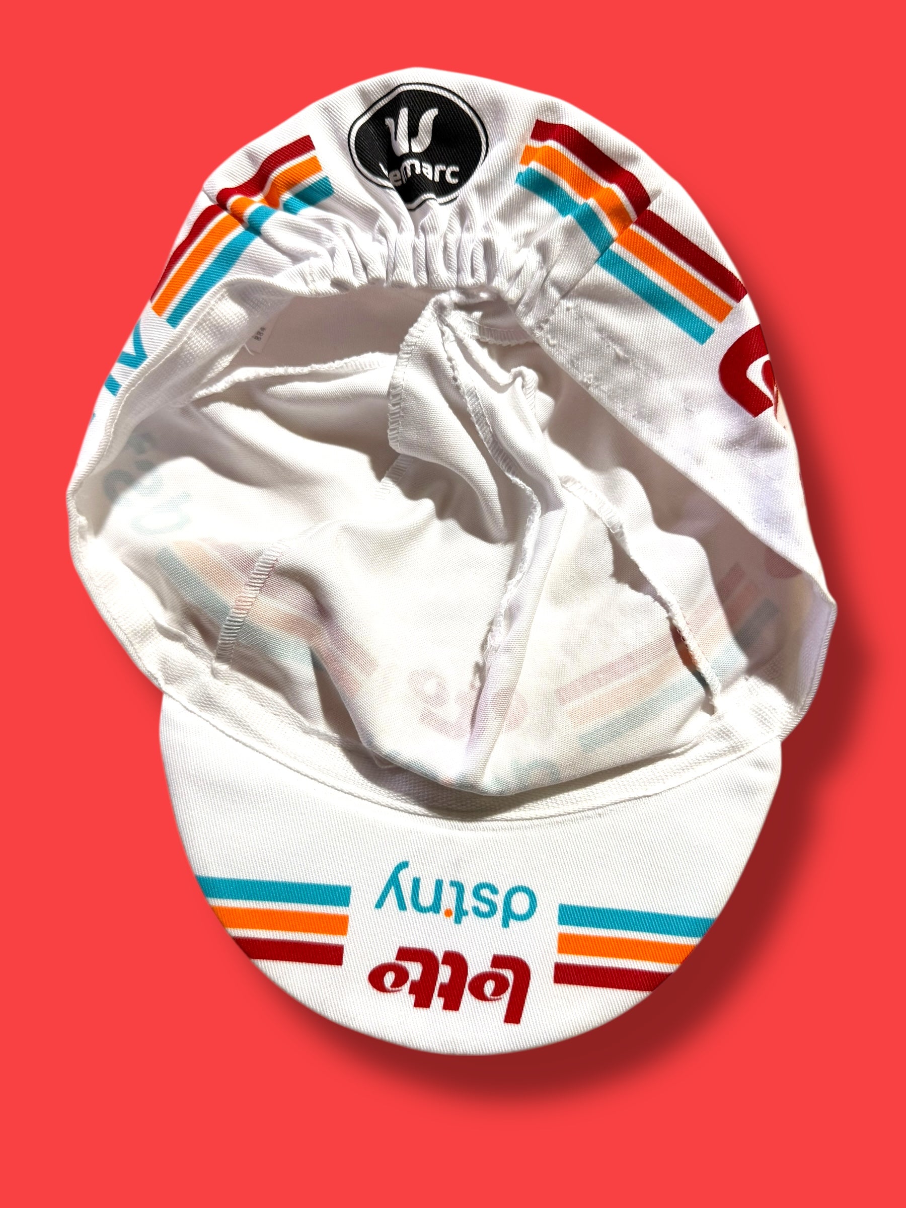 Cap Under Helmet Team Rider Issued |Lotto DSTNY Vermarc| Pro Cycling Kit