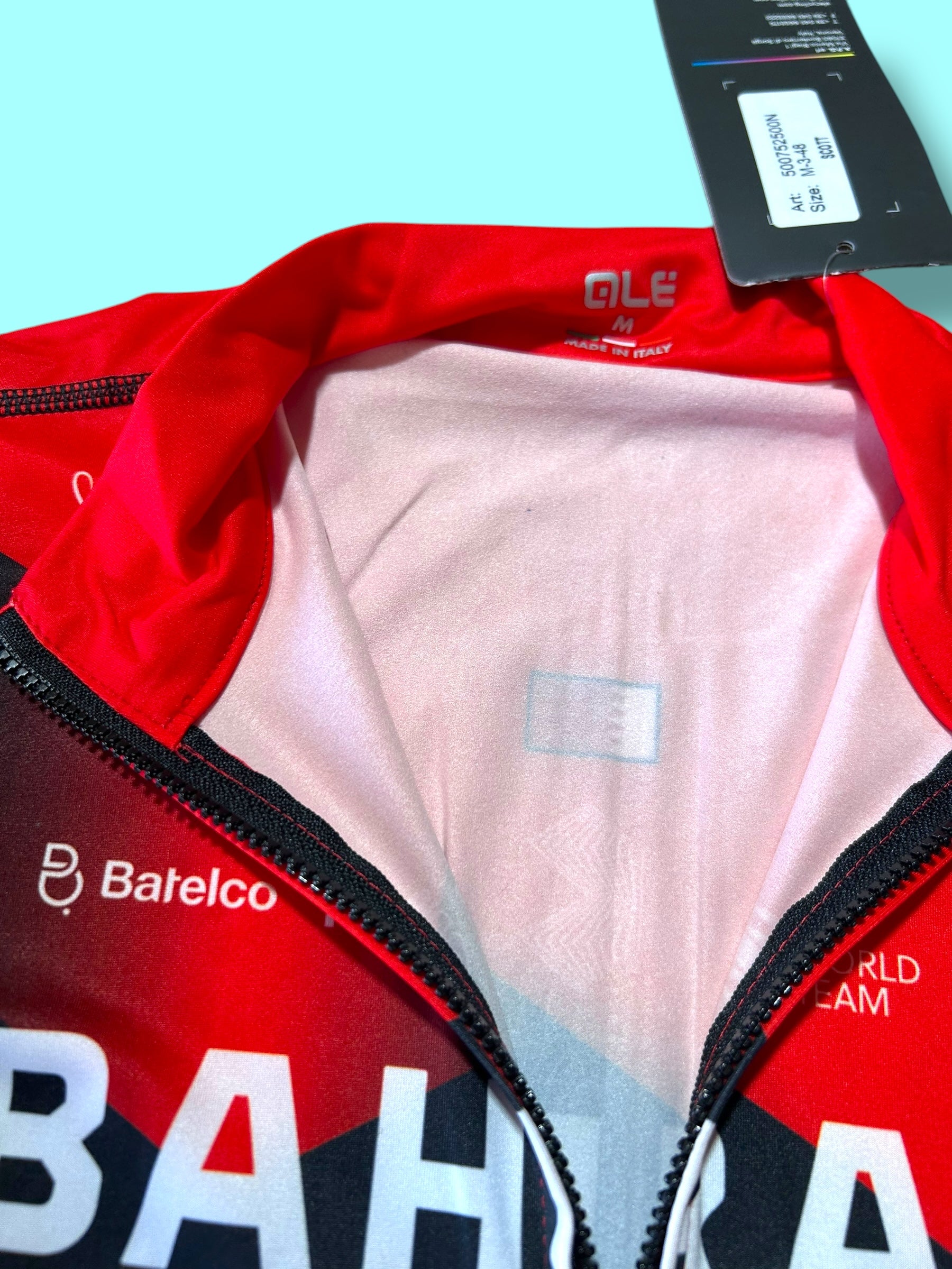Jersey Midweight Thermal Winter | Ale |Bahrain Victorious| Pro Cycling Kit