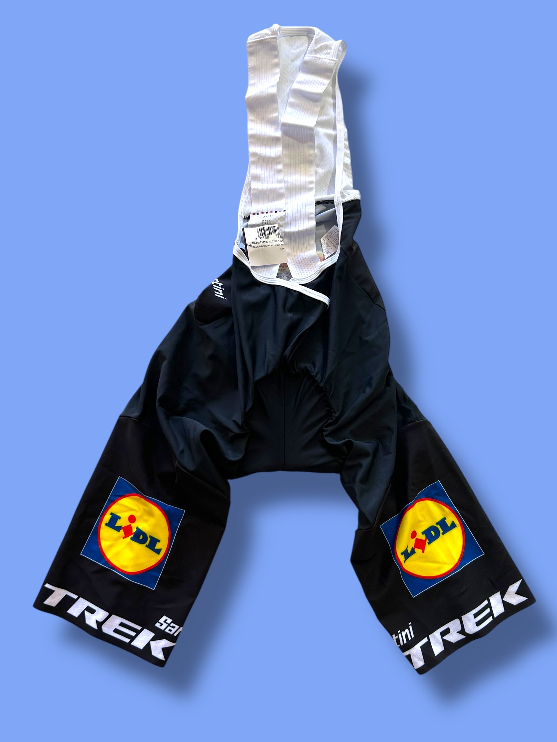 Aero Bib Shorts Race Team-Issued | Santini | Lidl Trek | Pro Cycling Kit