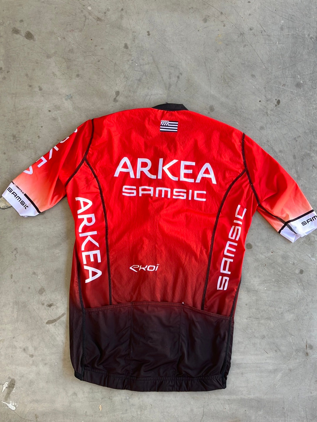 Short Sleeve Aero Jersey | Ekoi | Arkea Samsic | Pro-Issued Cycling Kit