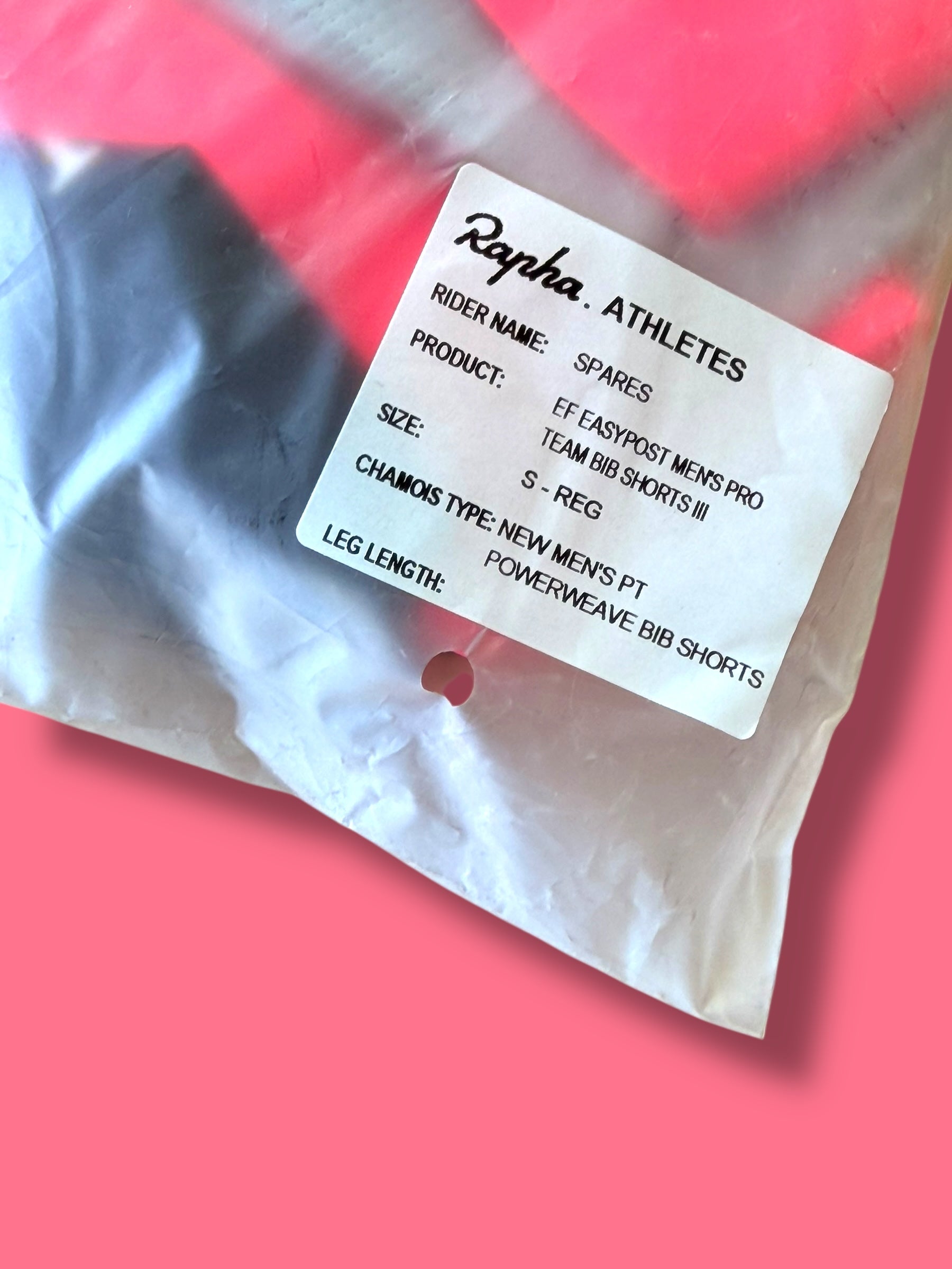 Pro Team 3 Bib Shorts New Aero Design (prototype/exclusive!) |Rapha |EF Education First|Cycling
